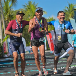 Race photo from Belitung Multisport Festival