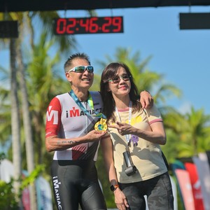 Race photo from Belitung Multisport Festival