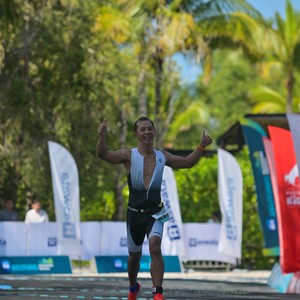Race photo from Belitung Multisport Festival