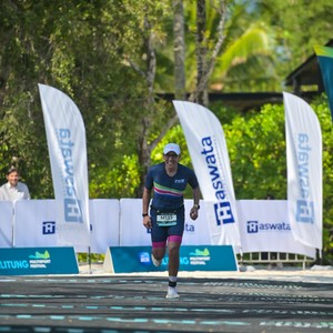 Race photo from Belitung Multisport Festival