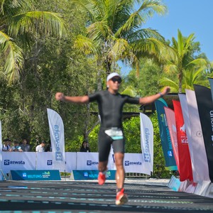 Race photo from Belitung Multisport Festival