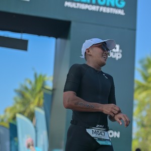 Race photo from Belitung Multisport Festival