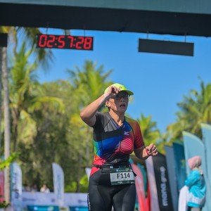 Race photo from Belitung Multisport Festival