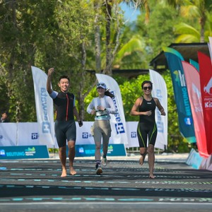 Race photo from Belitung Multisport Festival