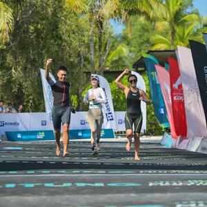 Race photo from Belitung Multisport Festival