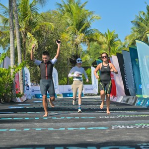 Race photo from Belitung Multisport Festival