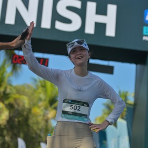 Race photo from Belitung Multisport Festival