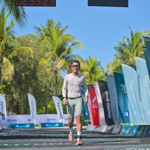Race photo from Belitung Multisport Festival