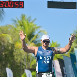 Race photo from Belitung Multisport Festival