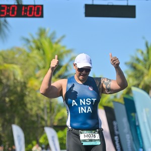 Race photo from Belitung Multisport Festival