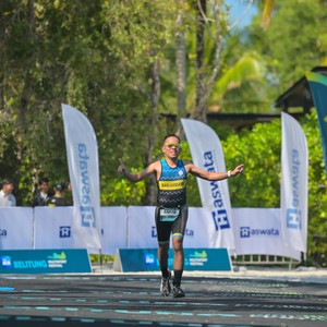 Race photo from Belitung Multisport Festival