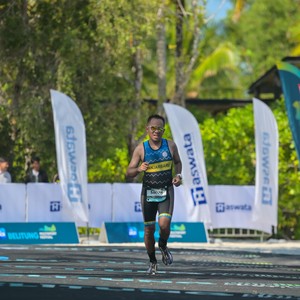 Race photo from Belitung Multisport Festival
