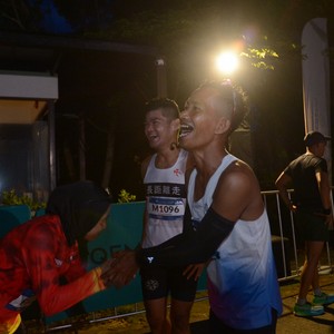 Race photo from Belitung Multisport Festival