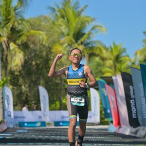 Race photo from Belitung Multisport Festival