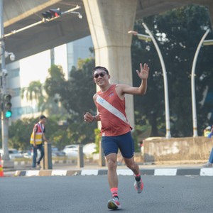 Race photo from SMARTFREN RUN 2026