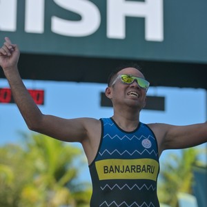 Race photo from Belitung Multisport Festival