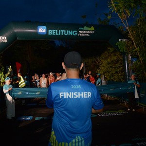 Race photo from Belitung Multisport Festival