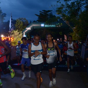 Race photo from Belitung Multisport Festival