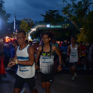 Race photo from Belitung Multisport Festival