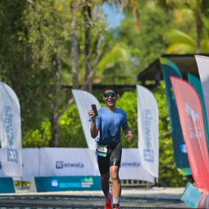 Race photo from Belitung Multisport Festival