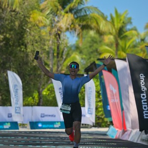 Race photo from Belitung Multisport Festival