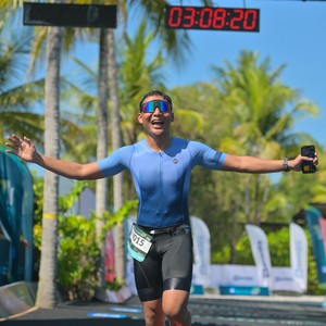 Race photo from Belitung Multisport Festival