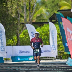 Race photo from Belitung Multisport Festival