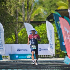 Race photo from Belitung Multisport Festival