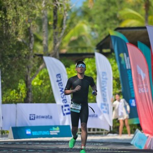 Race photo from Belitung Multisport Festival