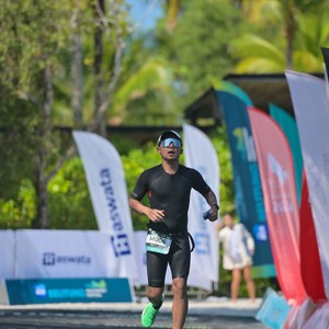 Race photo from Belitung Multisport Festival