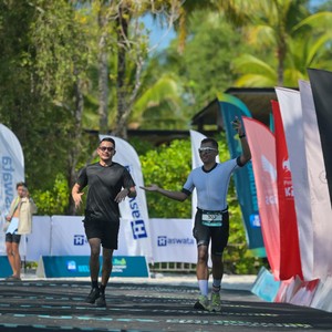 Race photo from Belitung Multisport Festival