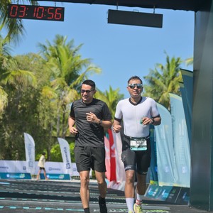 Race photo from Belitung Multisport Festival