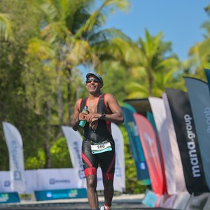 Race photo from Belitung Multisport Festival