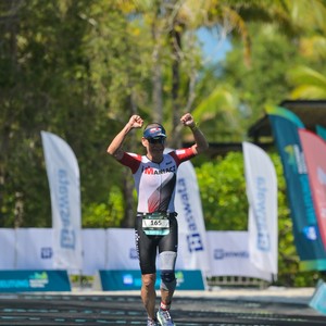 Race photo from Belitung Multisport Festival