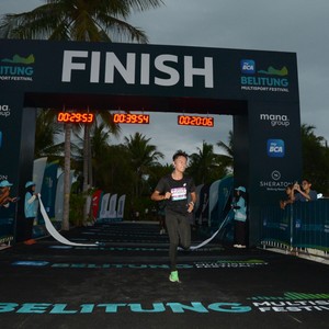 Race photo from Belitung Multisport Festival