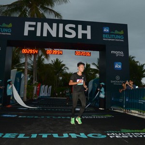 Race photo from Belitung Multisport Festival