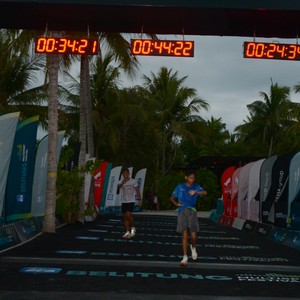 Race photo from Belitung Multisport Festival