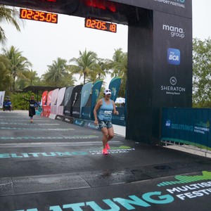 Race photo from Belitung Multisport Festival