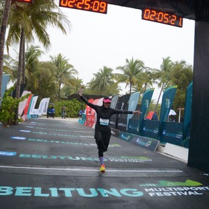 Race photo from Belitung Multisport Festival