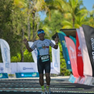 Race photo from Belitung Multisport Festival