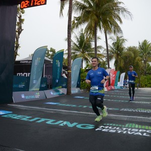 Race photo from Belitung Multisport Festival