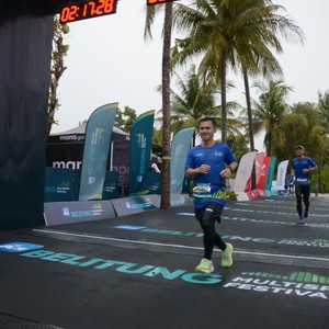 Race photo from Belitung Multisport Festival