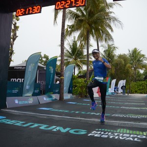 Race photo from Belitung Multisport Festival