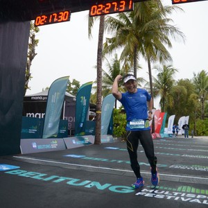 Race photo from Belitung Multisport Festival
