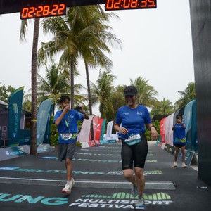 Race photo from Belitung Multisport Festival