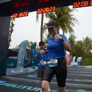 Race photo from Belitung Multisport Festival