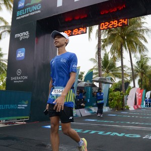 Race photo from Belitung Multisport Festival