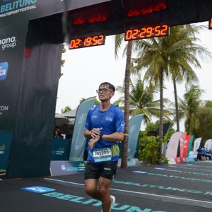 Race photo from Belitung Multisport Festival