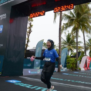 Race photo from Belitung Multisport Festival
