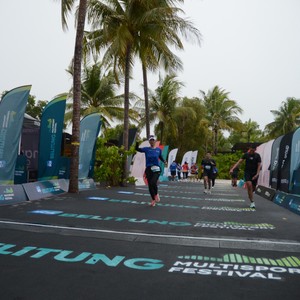 Race photo from Belitung Multisport Festival